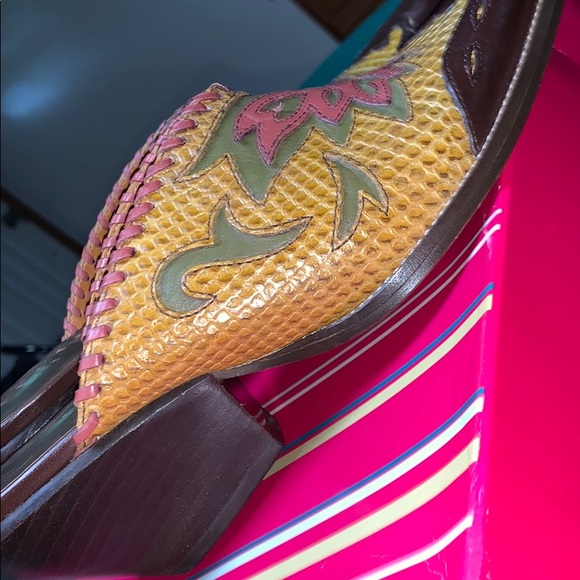 BCBGirls Shoes - BCBGirls cowboy mules LEATHER